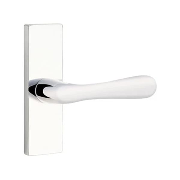 Emtek Basel Lever with 1.5" x 5" Stretto Rosette
