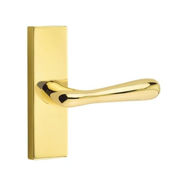 Emtek Basel Lever with 1.5" x 5" Stretto Rosette