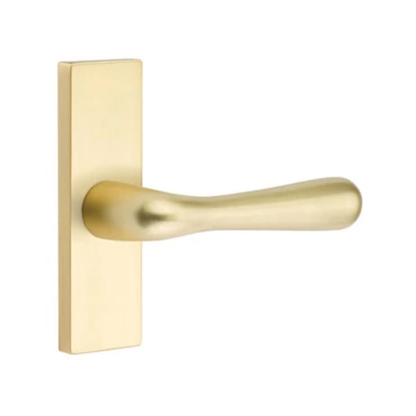 Emtek Basel Lever with 1.5" x 5" Stretto Rosette