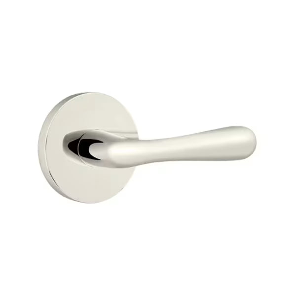 Emtek Basel Lever Handle with Disk Rosette