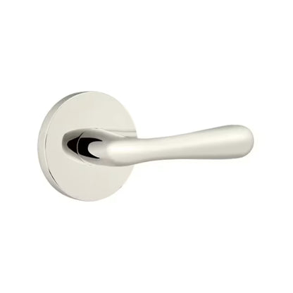 Emtek Basel Lever Handle with Disk Rosette