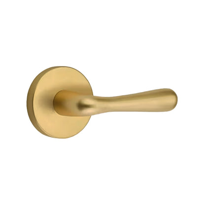 Emtek Basel Lever Handle with Disk Rosette