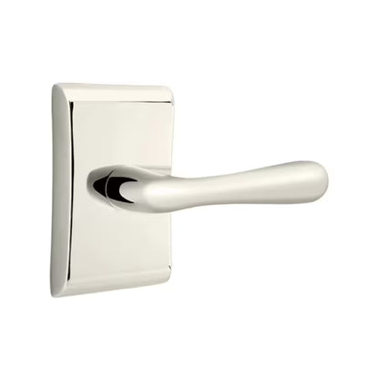 Emtek Basel Lever Handle with Neos Rosette