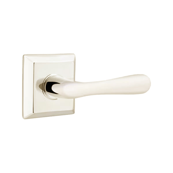 Emtek Basel Lever with Quincy Rosette