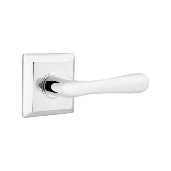 Emtek Basel Lever with Quincy Rosette