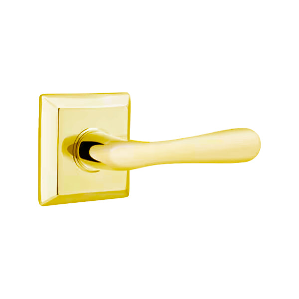 Emtek Basel Lever with Quincy Rosette