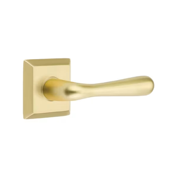 Emtek Basel Lever with Quincy Rosette