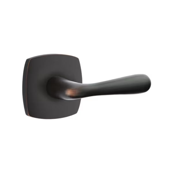 Emtek Basel Lever Handle with Urban Modern Rosette