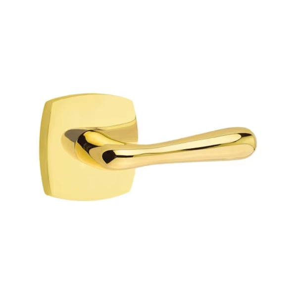 Emtek Basel Lever Handle with Urban Modern Rosette