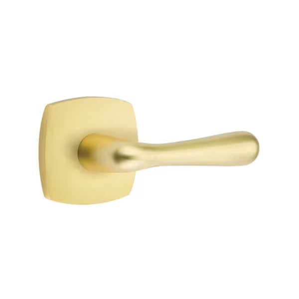 Emtek Basel Lever Handle with Urban Modern Rosette