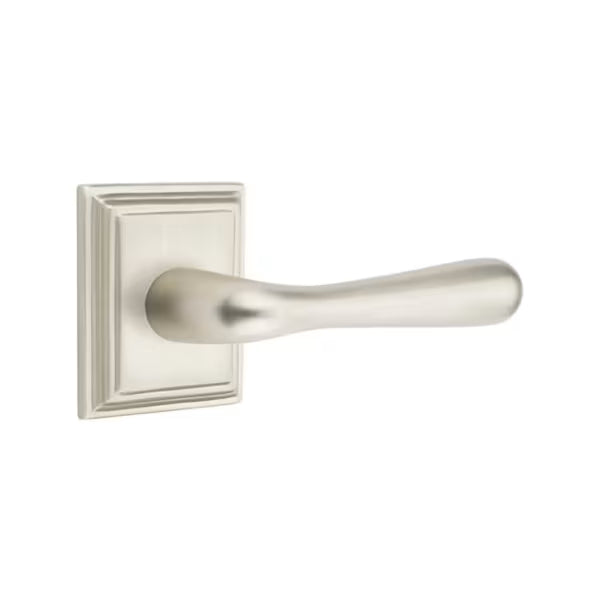 Emtek Basel Lever with Wilshire Rosette