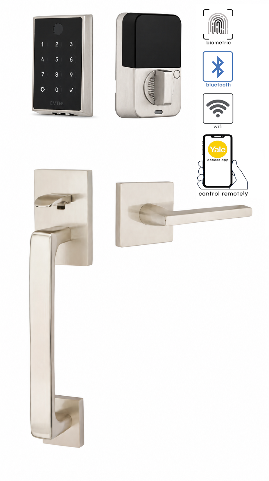 Emtek Baden Lower Half Only