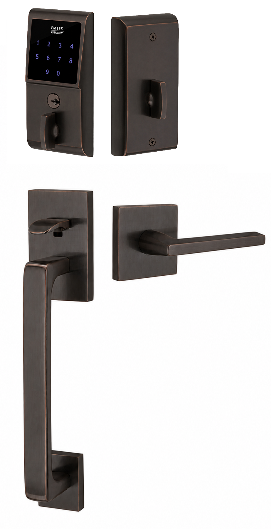 Emtek Baden Lower Half Only