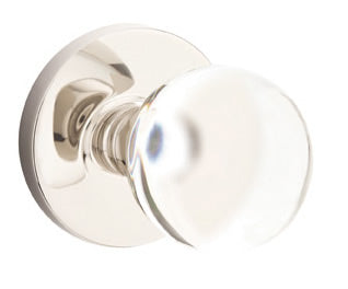 Emtek Bristol Interior Mortise Knob with Disk Rosette