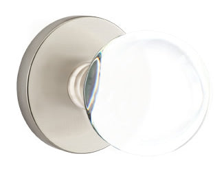 Emtek Bristol Interior Mortise Knob with Disk Rosette