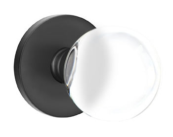 Emtek Bristol Interior Mortise Knob with Disk Rosette