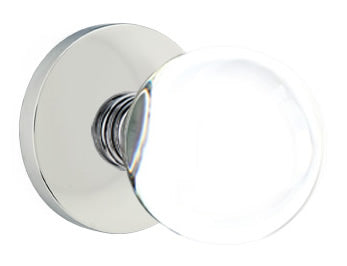Emtek Bristol Interior Mortise Knob with Disk Rosette