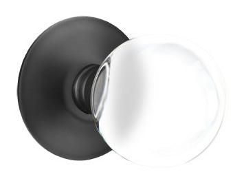 Emtek Bristol Interior Mortise Knob with Modern Rosette