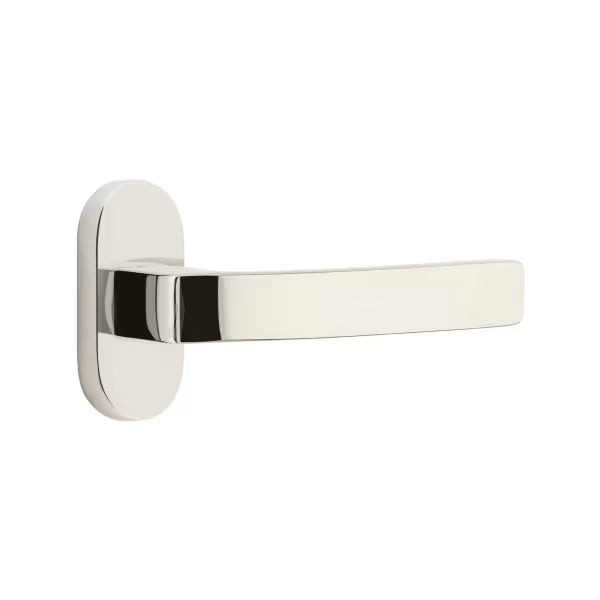 Emtek Breslin Lever with 1.5" x 3" Oval Stretto Rosette