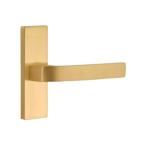 Emtek Breslin Lever with 1.5" x 5" Stretto Rosette