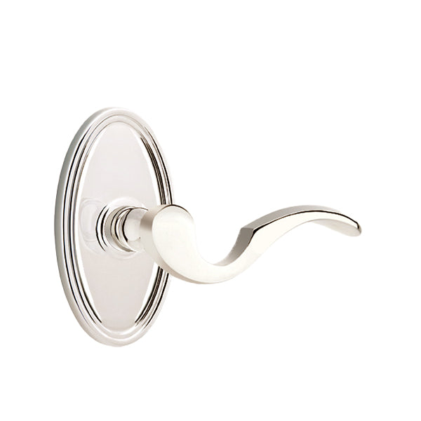 Emtek Cortina Lever with Oval Rosette