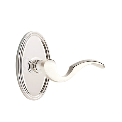 Emtek Cortina Lever with Oval Rosette