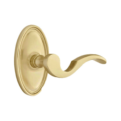 Emtek Cortina Lever with Oval Rosette