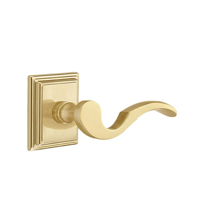 Emtek Cortina Lever with Wilshire Rosette