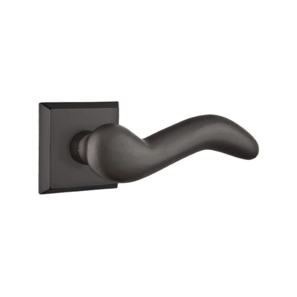 Emtek Sandcast Bronze Cody Lever with Style 6 Rosette