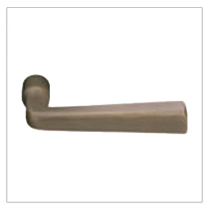 Emtek 10 Inch Sandcast Arched NON-KEYED Sideplate Lock for NON STANDARD Bore Hole