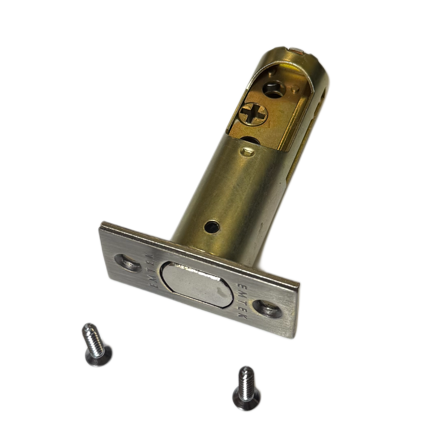 Emtek Deadbolt Latch in Pewter