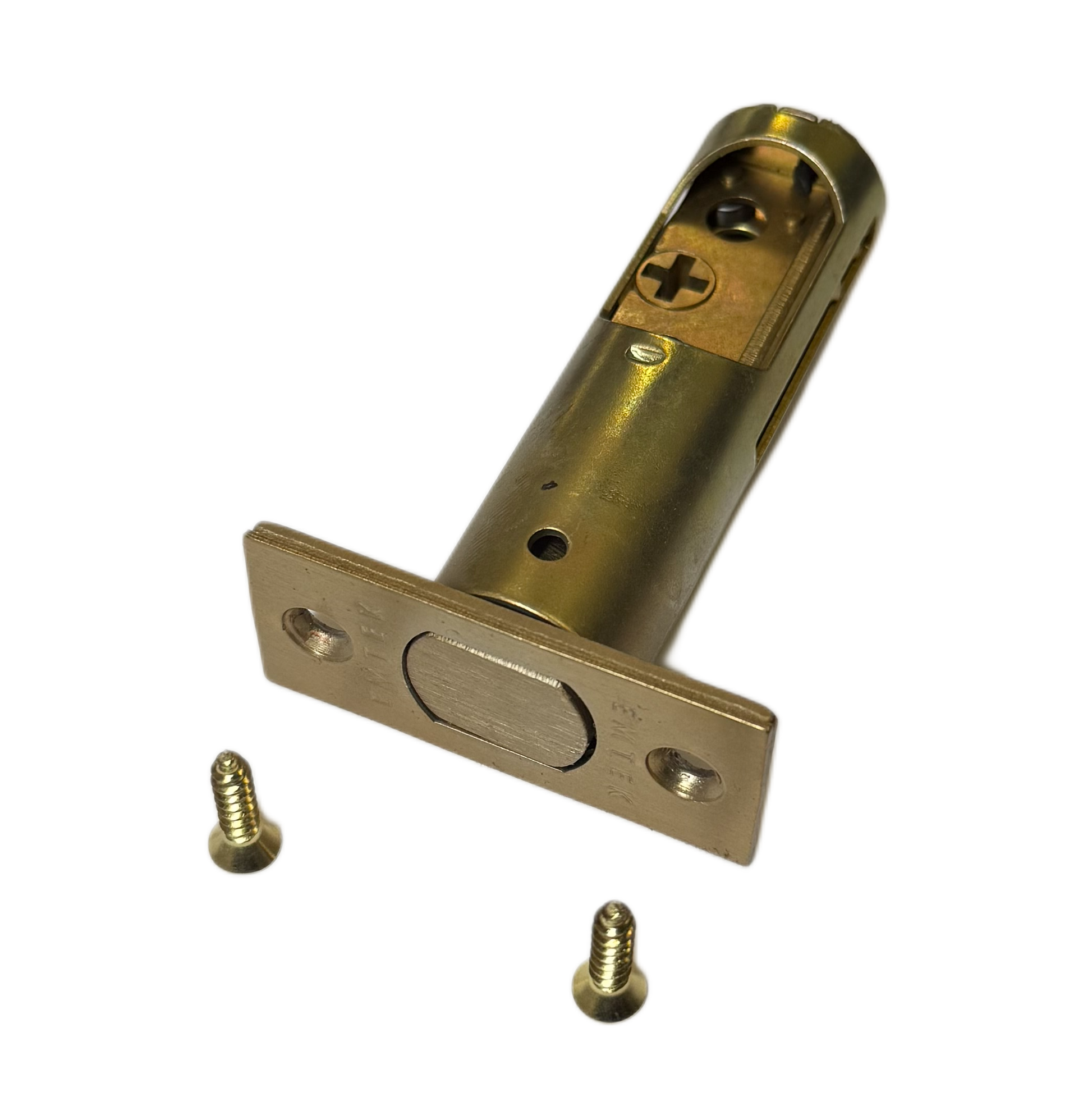 Emtek Deadbolt Latch in Satin Brass
