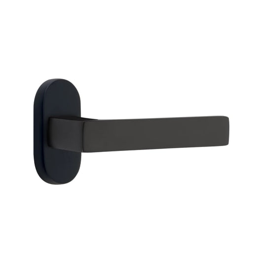 Emtek Dumont Lever with 1.5" x 3" Oval Stretto Rosette