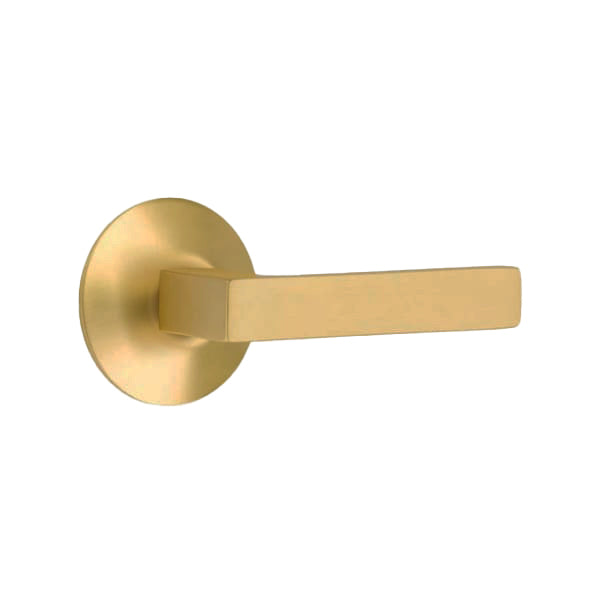 Emtek Dumont Lever with Modern Rosette