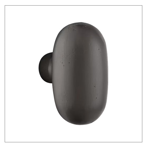 Emtek 10 Inch Sandcast Arched NON-KEYED Sideplate Lock for NON STANDARD Bore Hole