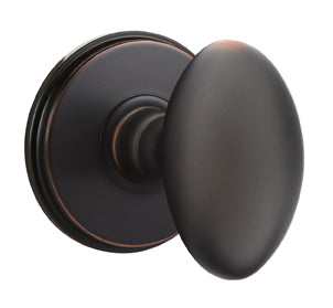 Emtek Egg Interior Mortise Knob with Watford Rosette