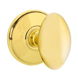 Emtek Egg Interior Mortise Knob with Watford Rosette