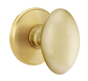 Emtek Egg Interior Mortise Knob with Watford Rosette