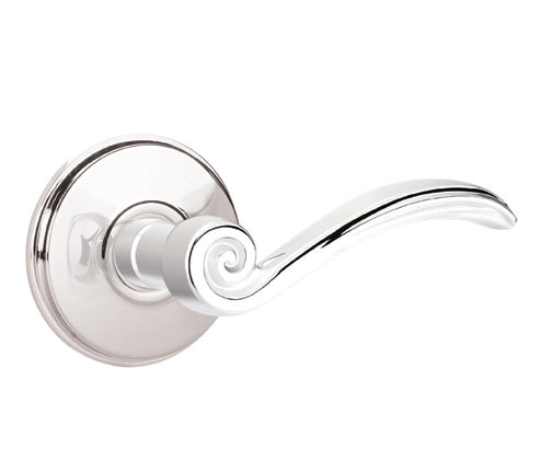 Emtek Elan Interior Mortise Lever with Watford Rosette
