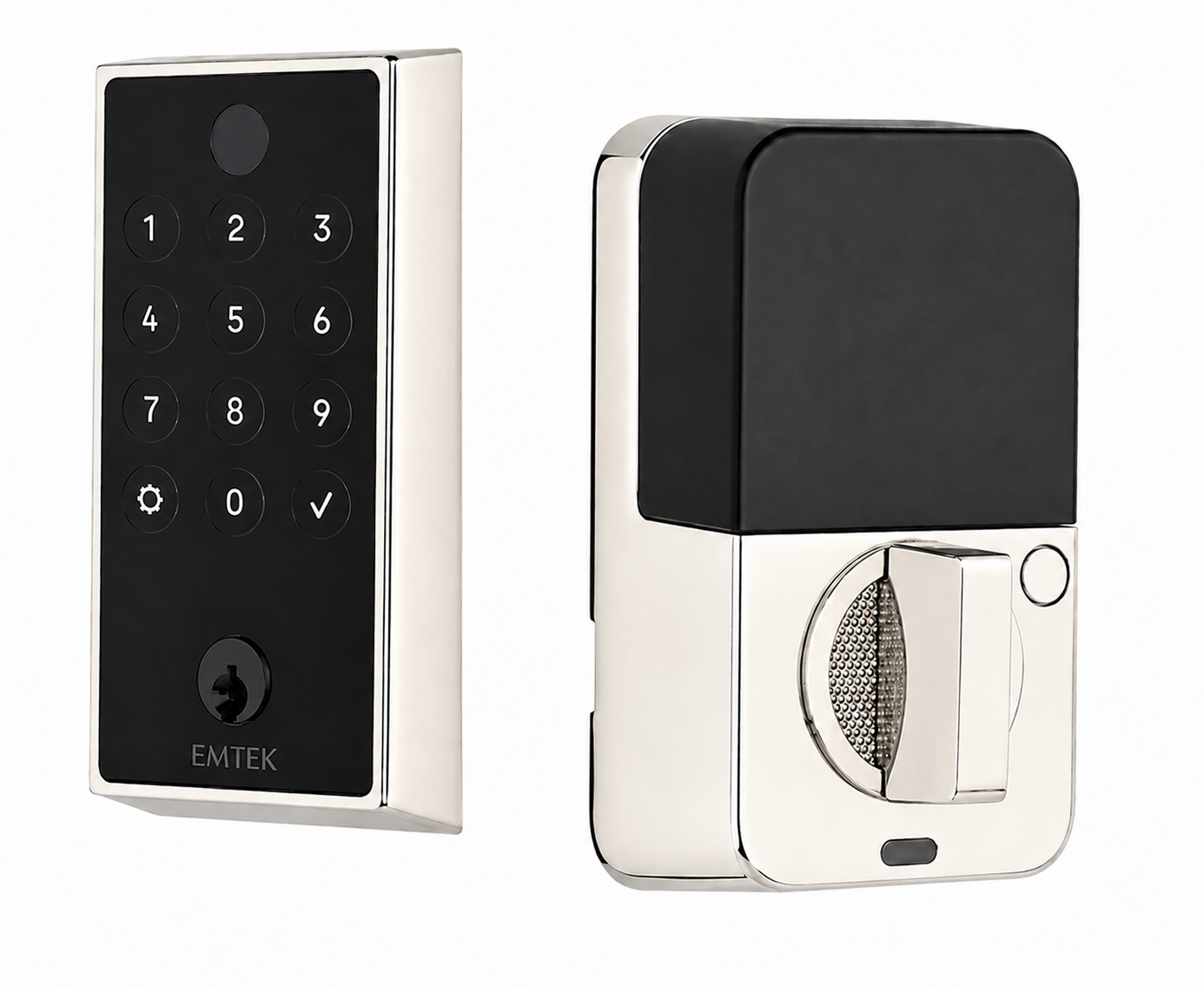 Emtek Empowered 2 Biometric Touch Screen Deadbolt