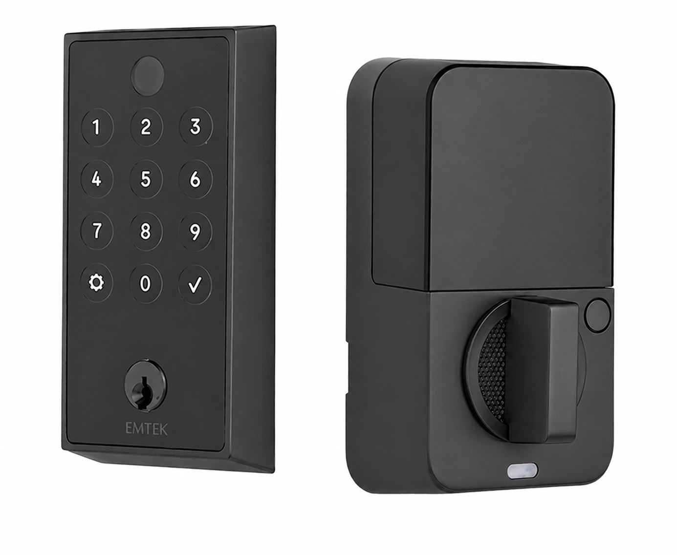 Emtek Empowered 2 Biometric Touch Screen Deadbolt