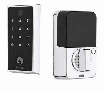 Emtek Empowered 2 Biometric Touch Screen Deadbolt