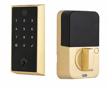 Emtek Empowered 2 Biometric Touch Screen Deadbolt