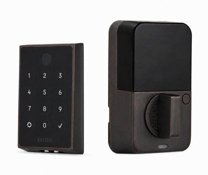 Emtek Empowered 2 Biometric Touch Screen Deadbolt