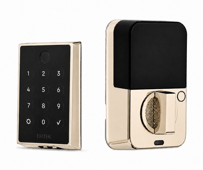 Emtek Empowered 2 Biometric Touch Screen Deadbolt