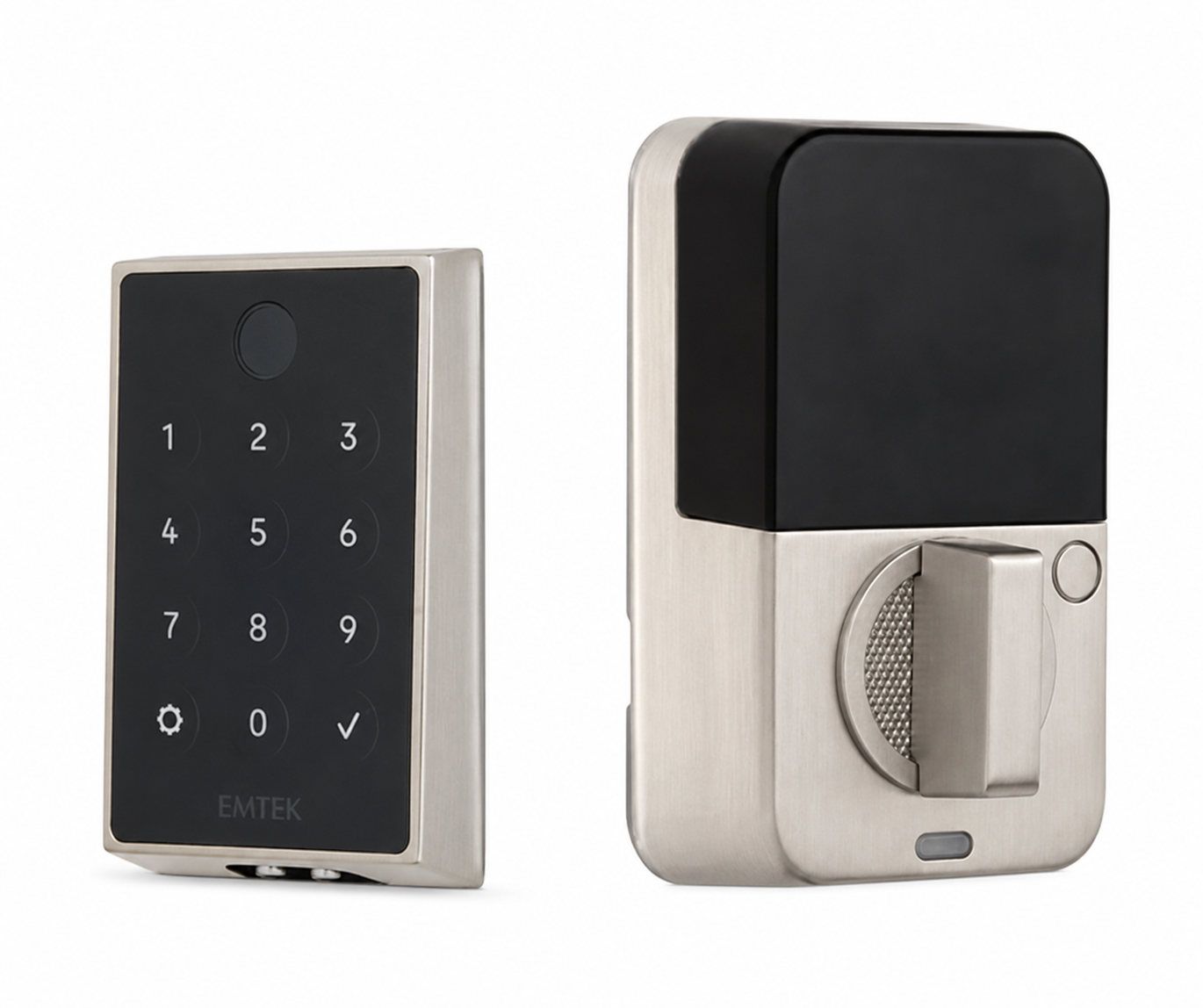 Emtek Empowered 2 Biometric Touch Screen Deadbolt