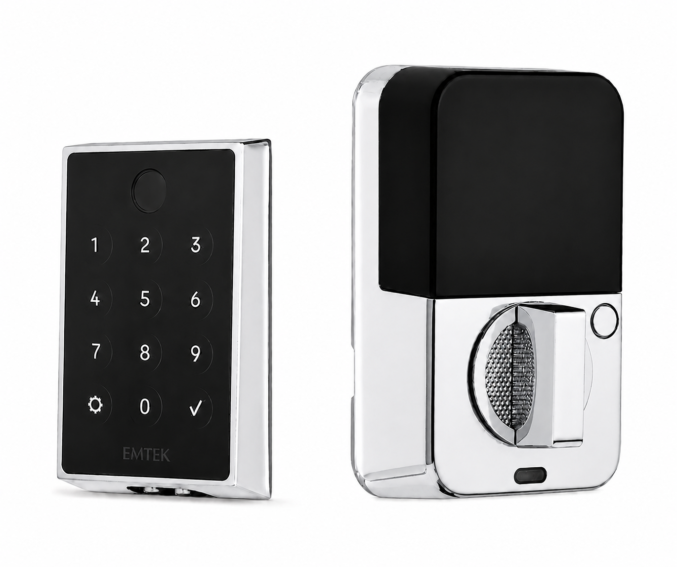 Emtek Empowered 2 Biometric Touch Screen Deadbolt