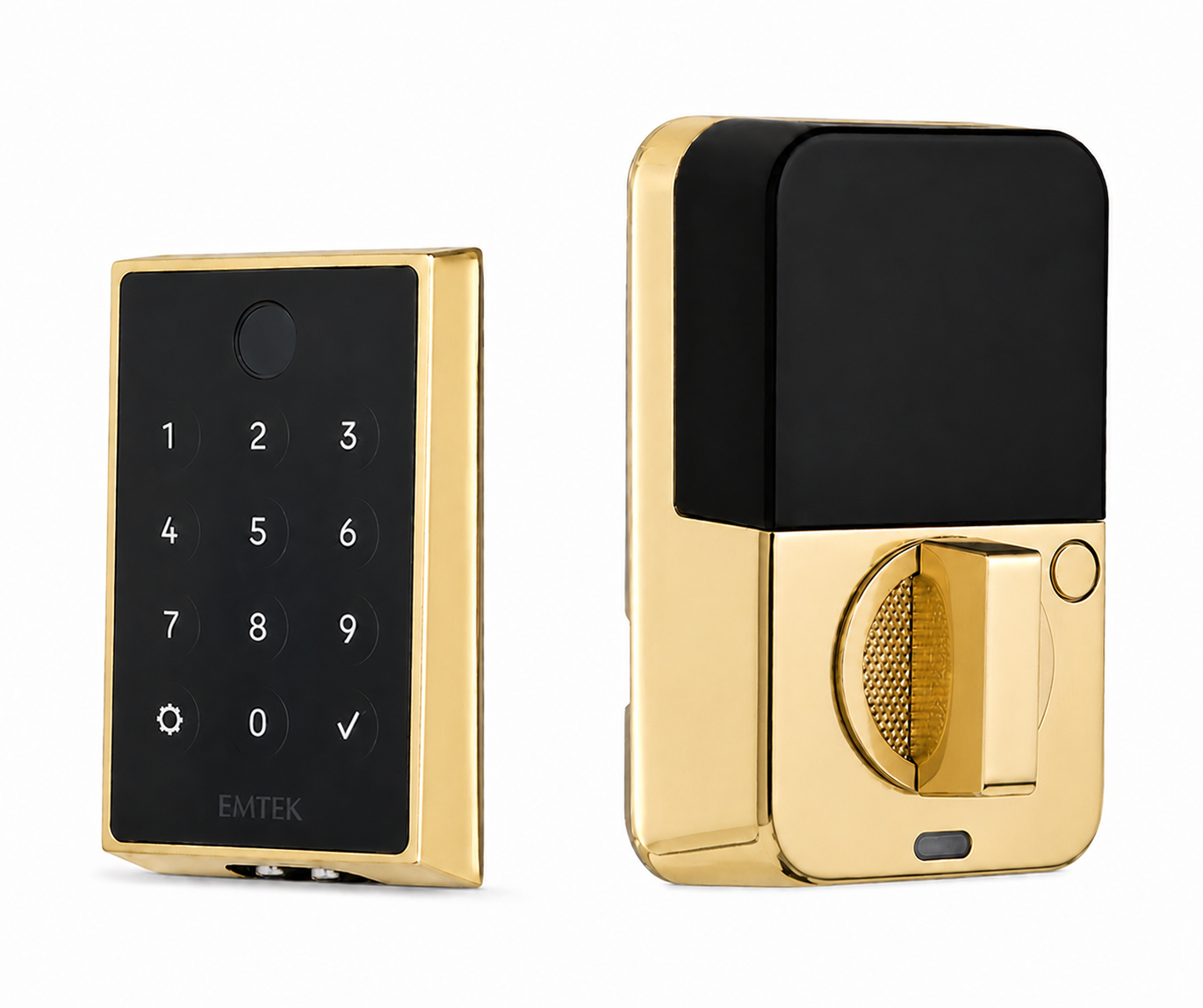 Emtek Empowered 2 Biometric Touch Screen Deadbolt