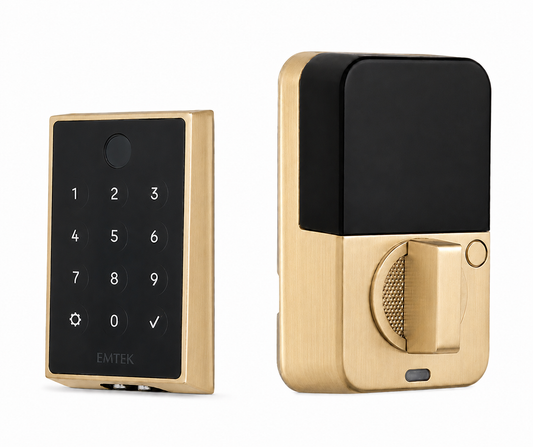 Emtek Empowered 2 Biometric Touch Screen Deadbolt
