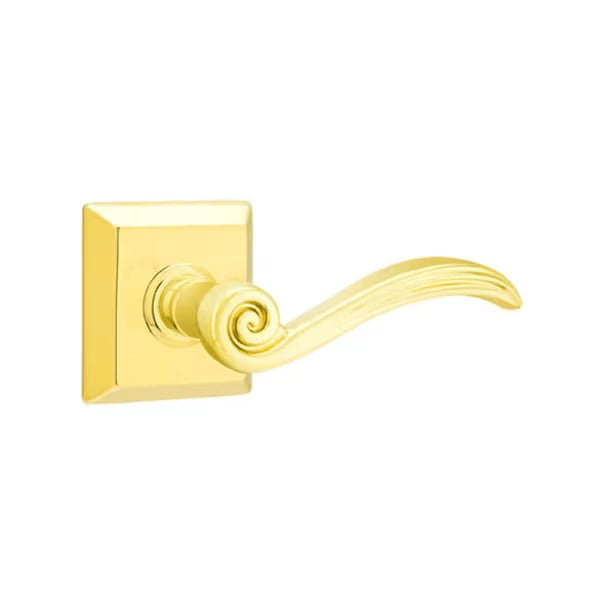 Emtek Elan Lever with Quincy Rosette